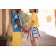 Sweat french Terry uni SYAS  Jaune Millefeuille