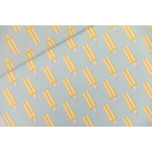 Popsicles - M - Coton - Bleu Étoiles - R