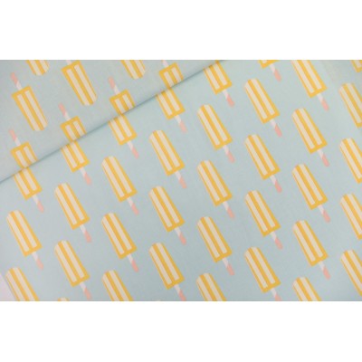 Popsicles - M - Coton - Bleu Étoiles - R