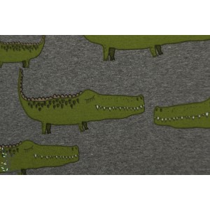 Jersey bio Ali GAtor Lillestoff aligator crocodile animaux garçon 