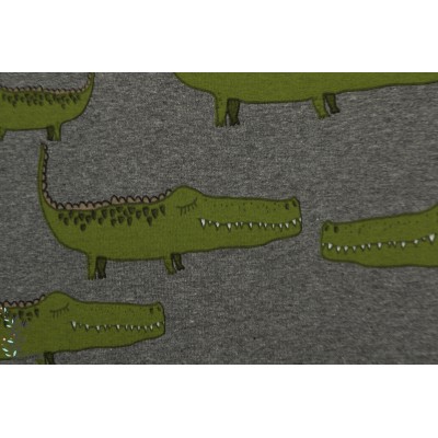 Jersey bio Ali GAtor Lillestoff aligator crocodile animaux garçon 