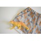 Sweat bio Panthere Green - About Blue Fabric - aniùaux chat ^graphique 