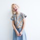 Sweat bio Panthere Green - About Blue Fabric - aniùaux chat ^graphique 