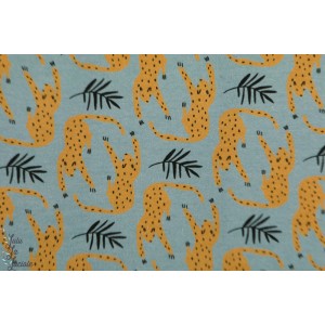 Coupon Sweat bio Panthere Green - About Blue Fabric
