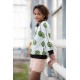 Sweat French Terry -Artichoke artichaut graphique mode see you soon soft cactus