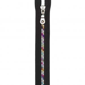 FE Séparable PRYM S14 65cm noir arc en ciel 468652