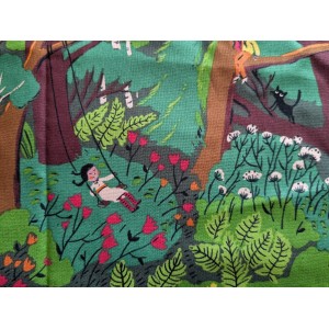 Popeline ''Forêt''  par Heather Ross  Windham Fabric