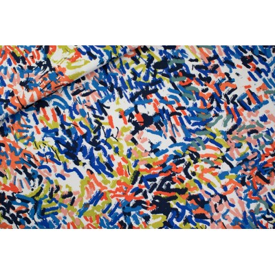 Sweat french terry  SYAS Paint Fun  -  Beige Tofu - R