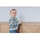 Sweat french terry  SYAS Renard Nouveau  -  Bleu Bébé - R