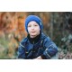 Sweat french terry  SYAS Sound Waves  - Bleu Océana - R
