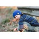 Sweat french terry  SYAS Sound Waves  - Bleu Océana - R