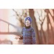 Sweat french terry  SYAS Sound Waves  - Bleu Océana - R