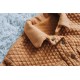 Tricot Piqué Matelassé - Brun Nerprun - See You at SIX LARGEUR 175cm