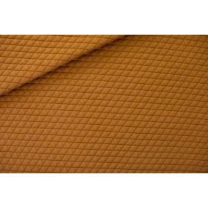 Tricot Piqué Matelassé - Brun Nerprun - See You at SIX LARGEUR 185 cm