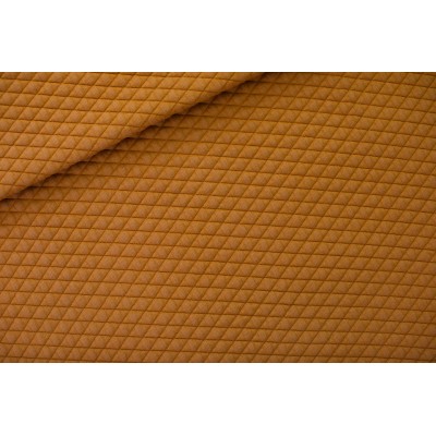 Tricot Piqué Matelassé - Brun Nerprun - See You at SIX LARGEUR 175cm