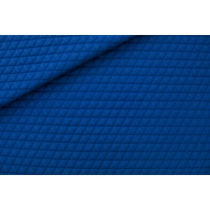 Tricot Piqué Matelassé - Bleu Surf the Web - See You at SIX LARGEUR 175cm