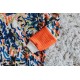 Tricot  Matelassé -Rouge flamme - See You at SIX LARGEUR 178cm