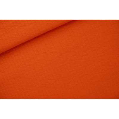 Tricot  Matelassé -Rouge flamme - See You at SIX LARGEUR 178cm