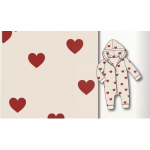 Polaire Doudou Coeur