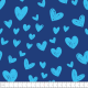 Jersey Bio Coeur saupoudré de bleu  by Ernest