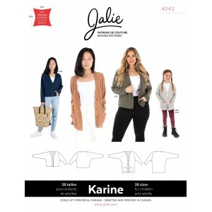 Patron Jalie Karine pour enfants et adultes