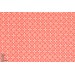 jacquard bio True Love Corail Lillestoff graphique rétro vintage