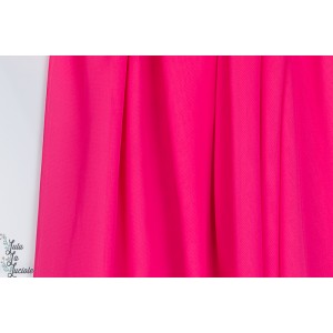 Tissu Mousseline Fushia rose